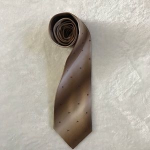 Metalic Brown Necktie